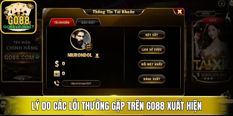 ly do cac loi thuong gap tren go88 xuat hien Lý do các lỗi thường gặp trên GO88 xuất hiện